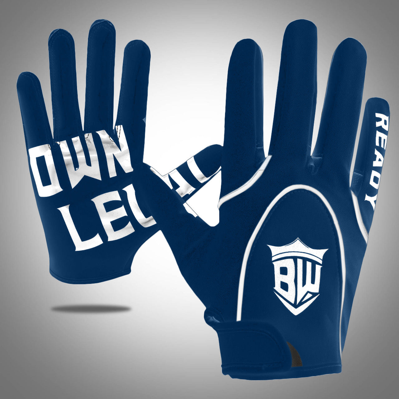 Elite Skilled Gloves - Wavy Blue