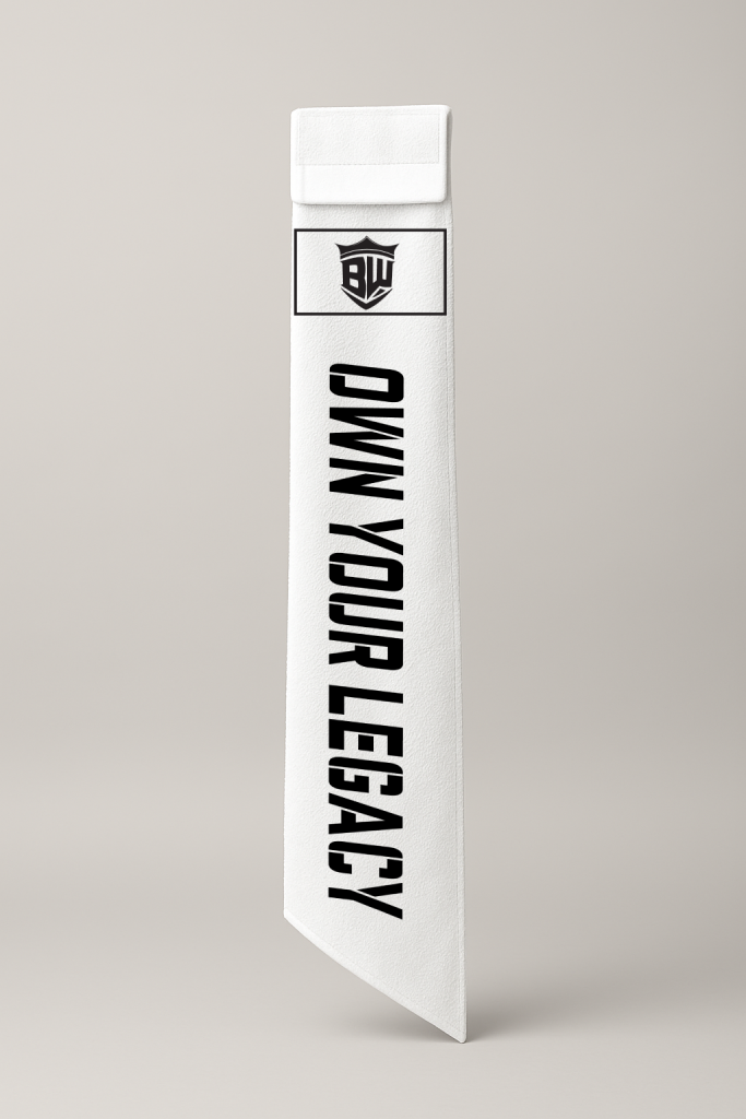 Game Day Towels - White Streamer Towel